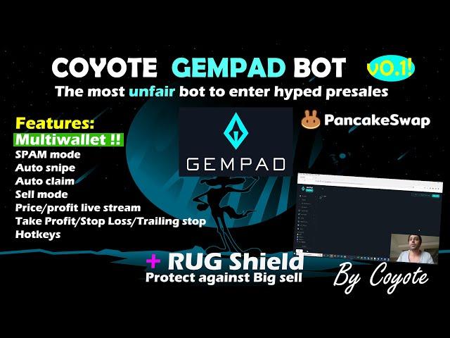 Gembad bot - Gempad sniper bot - Presale bot multiwallet