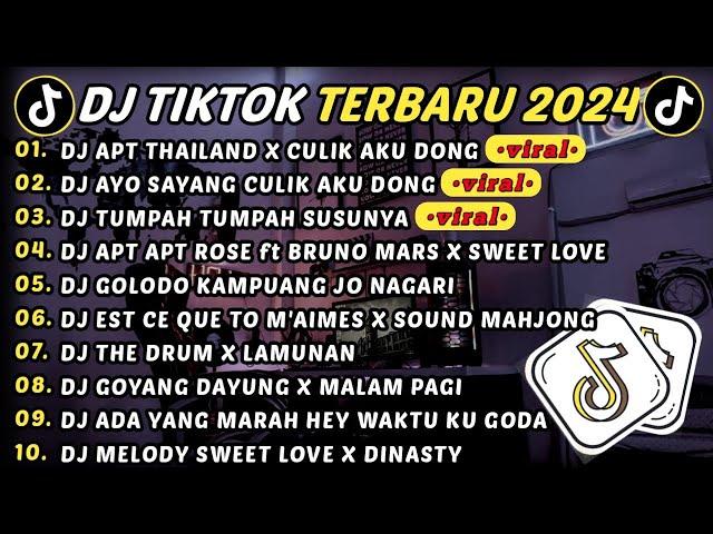 DJ TIKTOK TERBARU 2024 - DJ APT THAILAND X CULIK AKU DONG DJ TUMPAH SUSUNYA || FULL ALBUM VIRAL