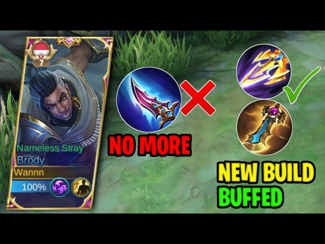 NEW BURST BUILD FOR BRODY SEASON 28! BRODY 2023 BEST BUILD & EMBLEM - Mobile Legends