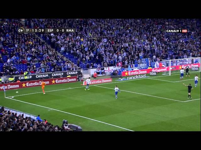 Copa Del Rey 21 01 2014  Espanyol vs Real Madrid - HD - Full Match - 1ST - Spanish Commentary