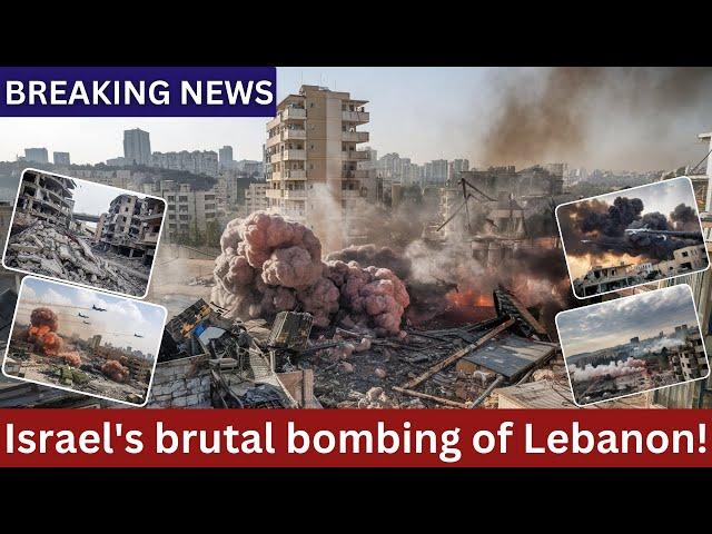 Heartbreaking Scenes of Israeli Bombing in Lebanon | M Focus News