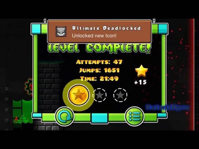 Geometry dash 2 0 Level Complet 20 Deadlocked