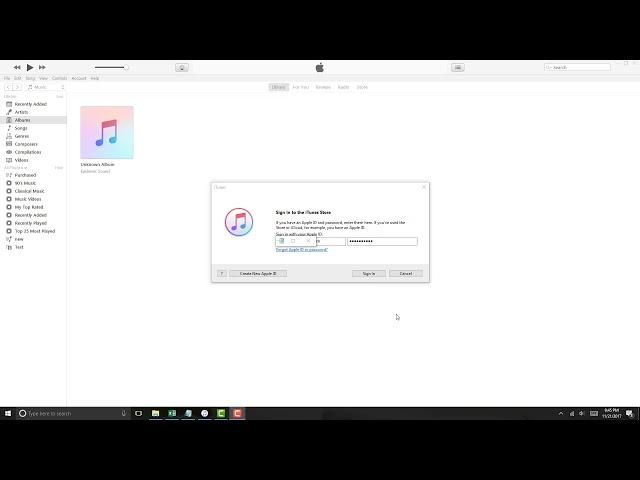 Turn OFF iCloud Music Library on a PC