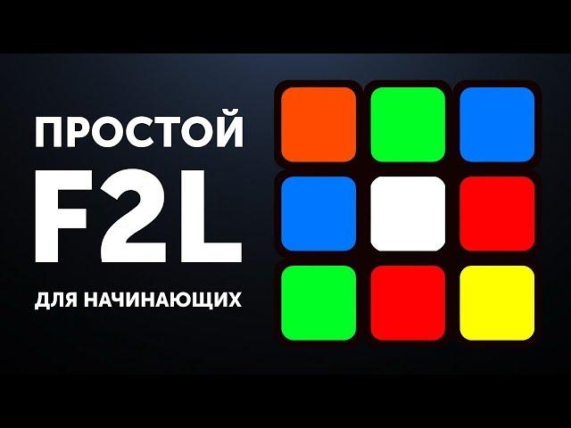 Простой F2L обучение | Переходим на Фридрих