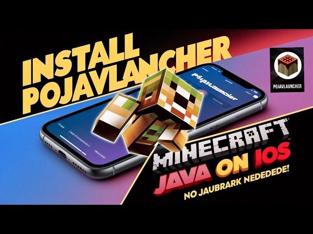 Install PojavLauncher in iPhone & iPad  Without Jailbreak