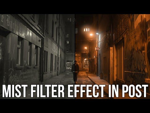 PRO MIST FILTER Effect in the EDITING (Tutorial)