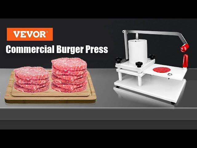 VEVOR Commercial Burger Press Commercial Hamburger Patty Maker with Replaceable Mold Food-grade PE