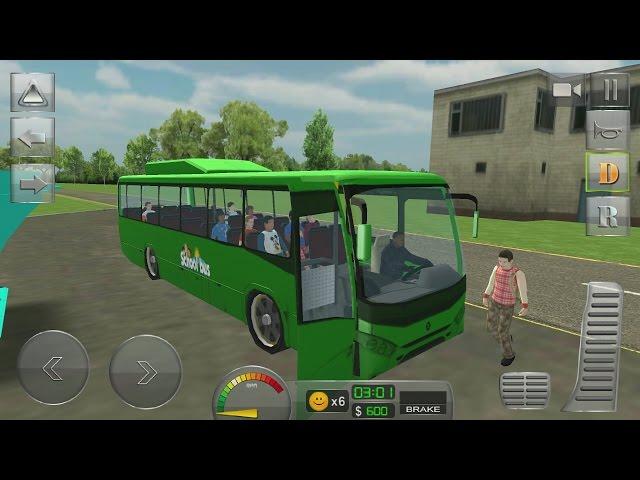 School Bus Driver 3D Simulator Android Gameplay