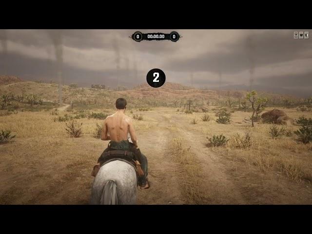 Red Dead Online: Tumbleweed Open Race 1st Place and MVP - The Real Deal Trophy Red Dead Redemption 2