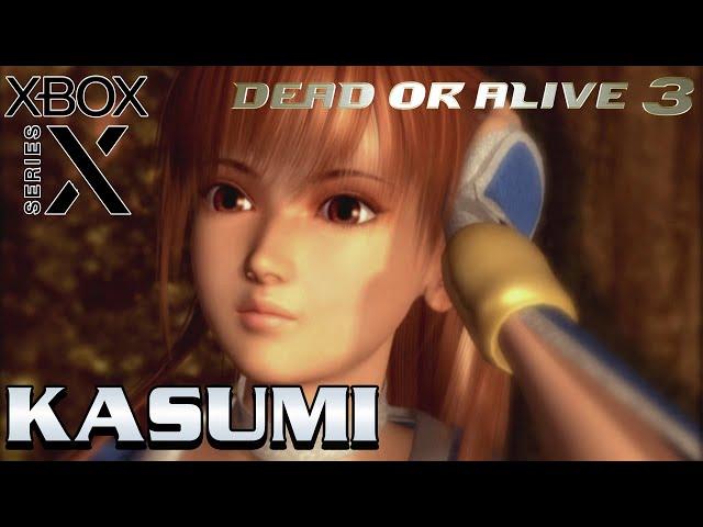 Dead Or Alive 3 (Xbox Series X) Kasumi Gameplay [Very Hard] - Story & Ending [4K 60FPS]