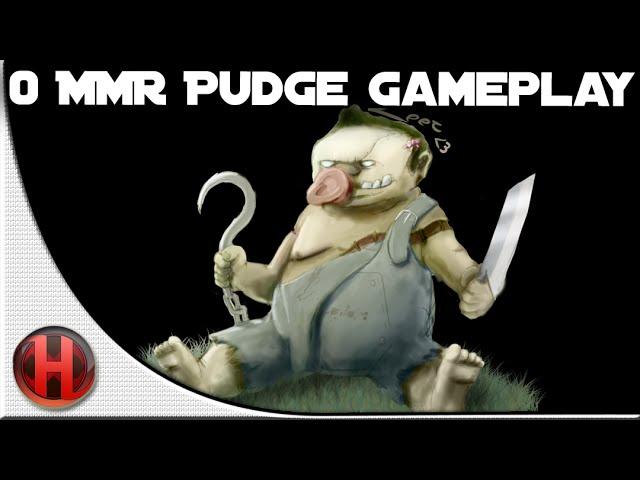 Dota 2 Fails - 0 MMR Pudge Gameplay