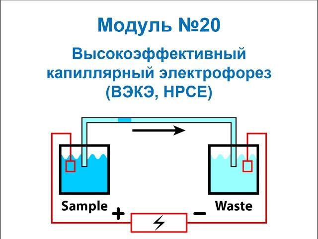 Анализ и контроль качества на фарм. про-ве. Высокоэффективный капиллярный электрофорез - ВЭКЭ