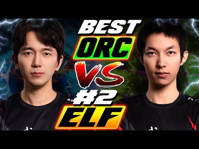 #1 Orc in World vs #2 Elf in World - WC3 Cast - Grubby
