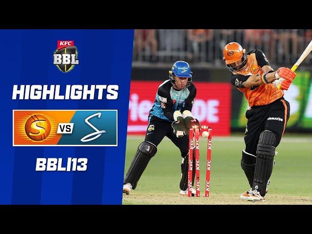 Perth Scorchers v Adelaide Strikers | BBL|13