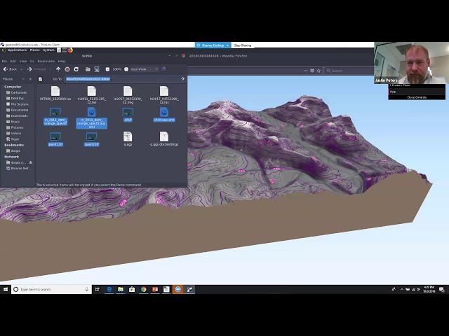 Visualizing lidar datasets using QGIS on Research Desktop (RED)