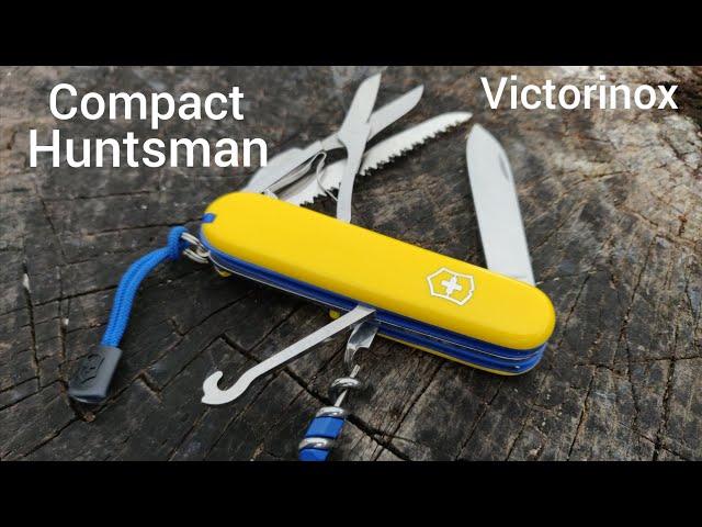 Victorinox - Compact Huntsman mod with G10 liners