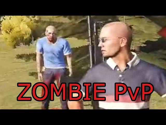 When your Serious Zombie PvP turns into a Laughing Simulator