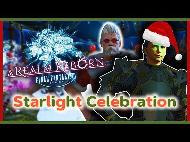 I had my first Christmas Event in FFXIV