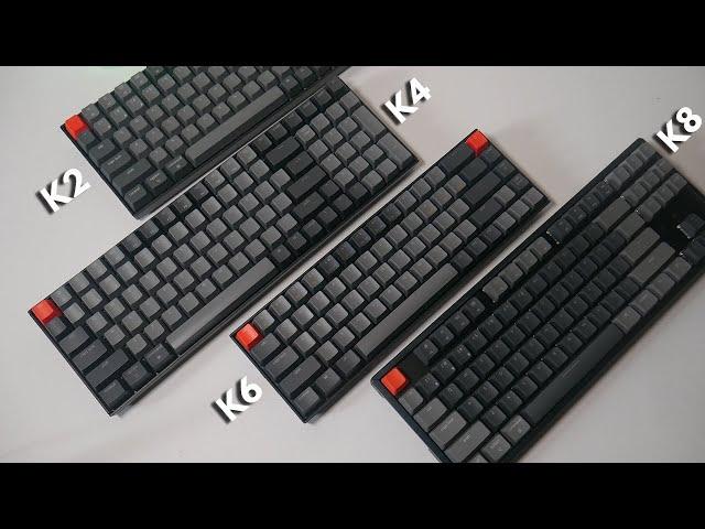 Keychron K2 vs K4 vs K6 vs K8, PILIH YANG MANA YA?