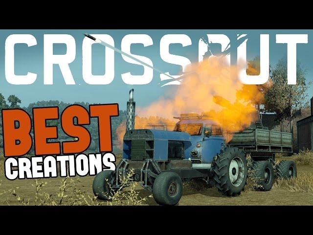 Crossout Best Creations - MAMMOTH CANNON TRACTOR, Drag Racer & More! - Crossout Gameplay