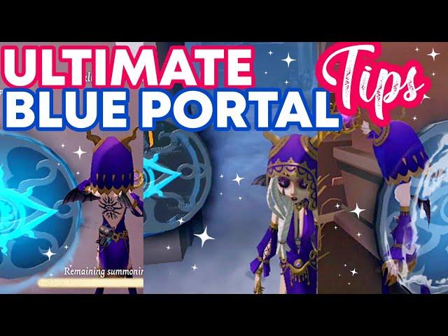 Ultimate BLUE PORTAL Tips | All Pro Priestess Player should know! Identity V