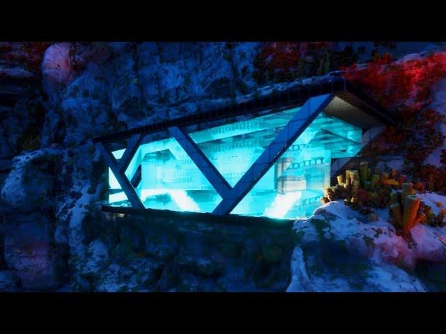 I Built an Underwater Modern Tek Base in ARK: Survival Ascended!