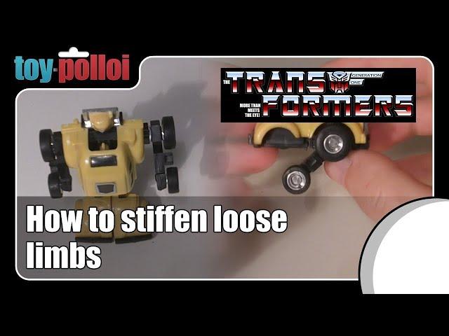 Fix it Guide - Stiffening loose limbs on Transformers G1 figures