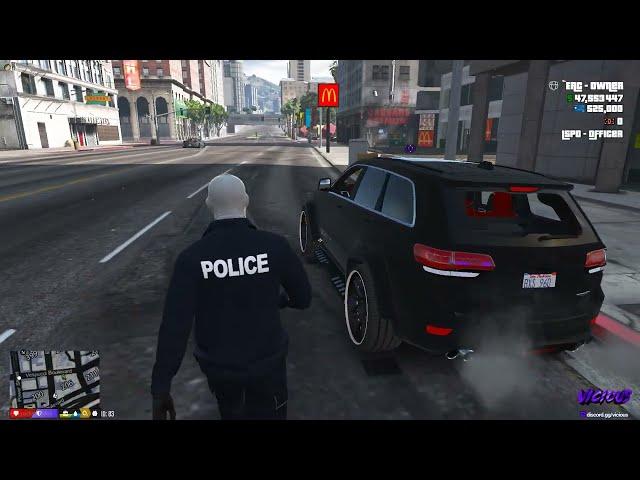 Being a Cop in 100k or Die Server (GTA RP)