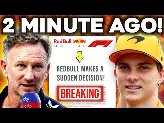 HUGE NEWS for Redbull & Piastri JUST CONFIRMED! Lawson at Risk of Facing Perez's Fate | F1 News