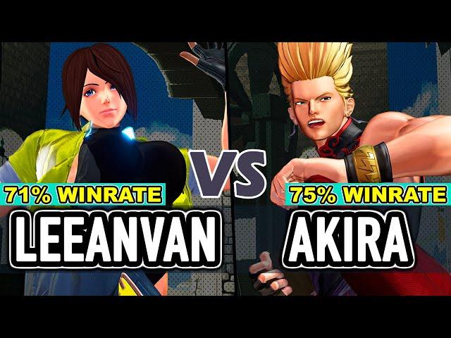 KOF XV ▰ LEEANVAN (Ángel/Isla/Whip) vs AKIRA (Benimaru/Shun'ei/Isla)