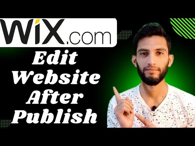 How to edit wix website after publishing for free (Full Guide)