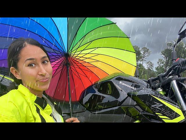 The secrets to riding in the rain