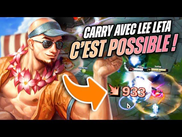 Guide Lee Sin FR : CARRY avec LEE SIN LÉTALITÉ en PUR 1V9, c'est POSSIBLE, voici comment!