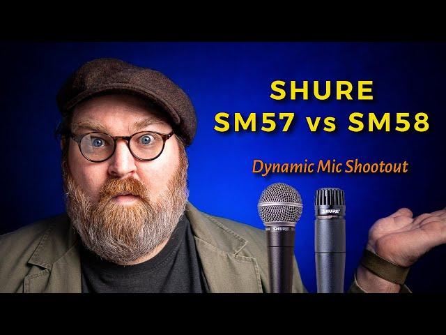 Shure SM57 vs SM58 (Versus Series)