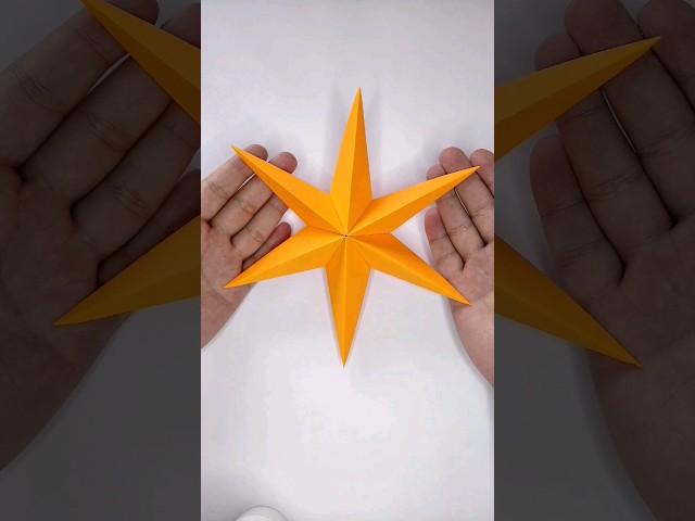 Paper Christmas STAR #shorts #origami #star #paperstar