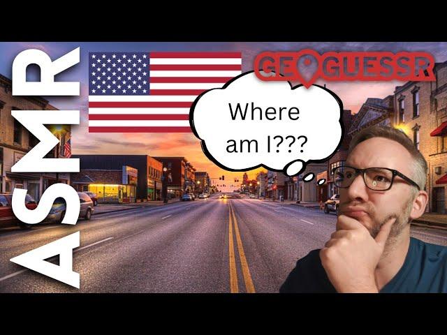 ASMR British Guy plays America only GeoGuessr Map