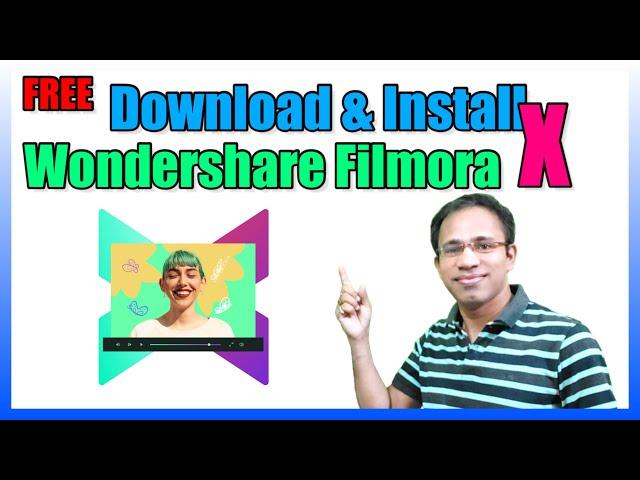 Wondershare Filmora X | How to Download and Install Filmora X Free | 100% Legal | In Hindi |