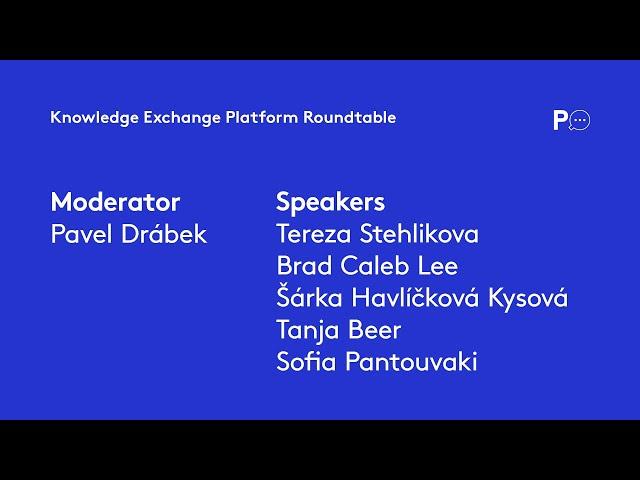 PQ Talks 17 June - Knowledge Exchange Platform Roundtable