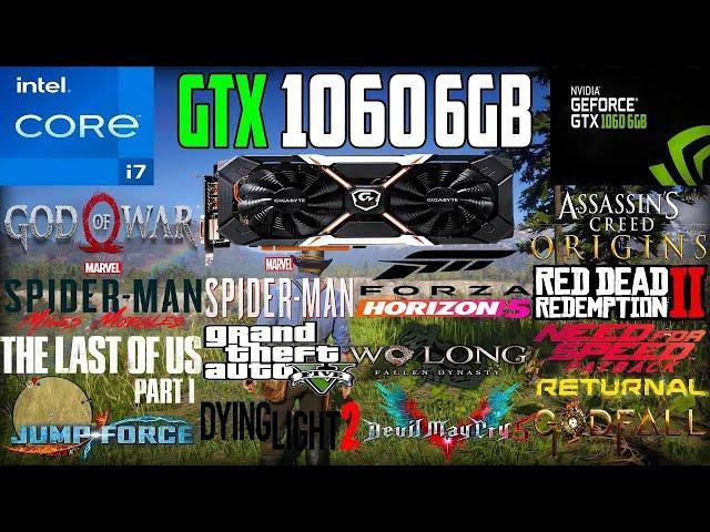 New 15 Games Testing on GTX 1060 6GB + Core i7-4790 in 2024