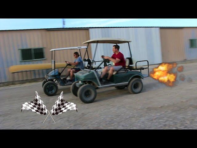 Golf cart vs Golf cart | The ultimate test