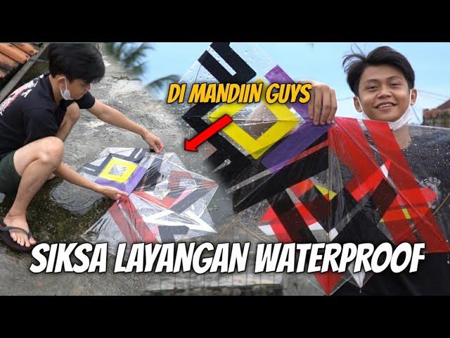 BONGKAR LAYANGAN RARE PUNYA NC FOR TOURNAMENT ! EH ADA LAYANGAN WATERPROOF !