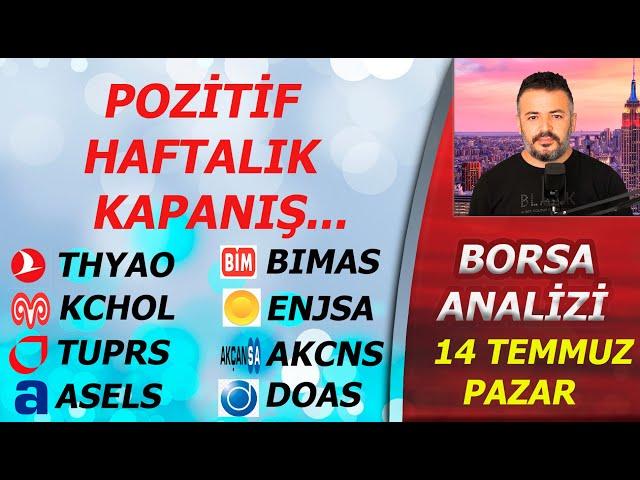 TRUMP'A SUİKAST ve PİYASALAR...  | #thyao #kchol #tüpraş #asels #bimas #enjsa #bist100