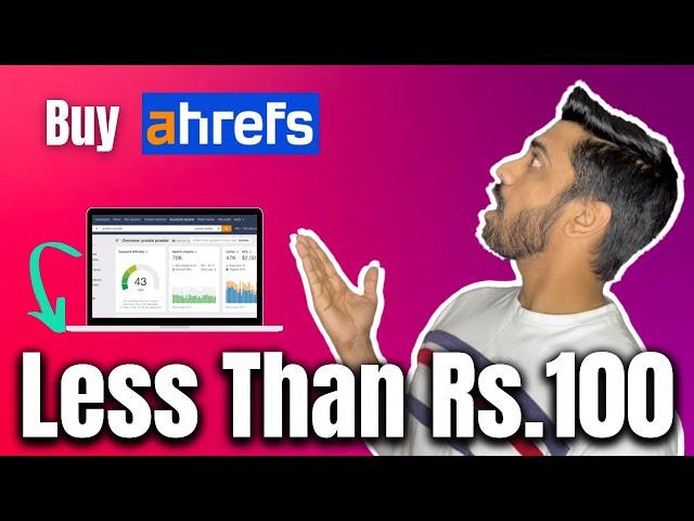 Buy ahrefs SEO Tool Less than Rs. 100Best cheap SEO Tools ever Tamil  SEOtoolstamil