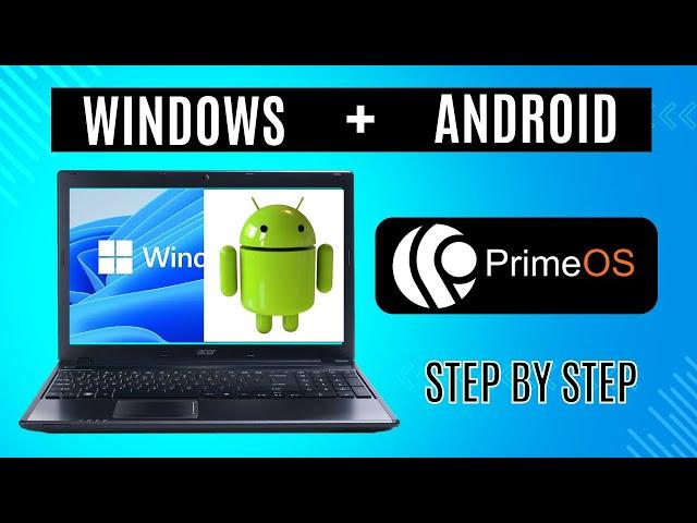 How To Install Prime OS Android Windows 11 | Install Prime OS in Dual Boot with Windows