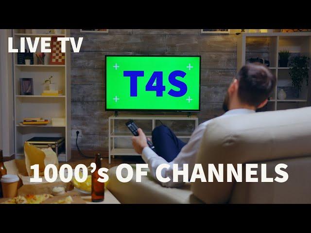 Live tv with 1000's Of Channels