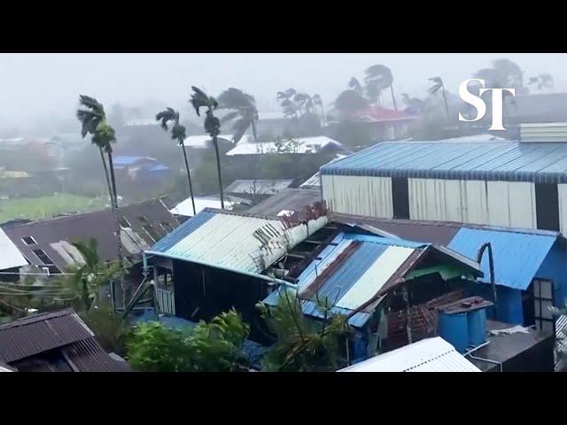 Cyclone Mocha floods Myanmar port city