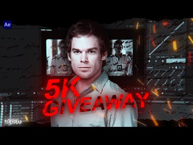 5K Giveaway After Effects (CCs, SFXs, FONTs) | Free FoxenDead EDITING PACK