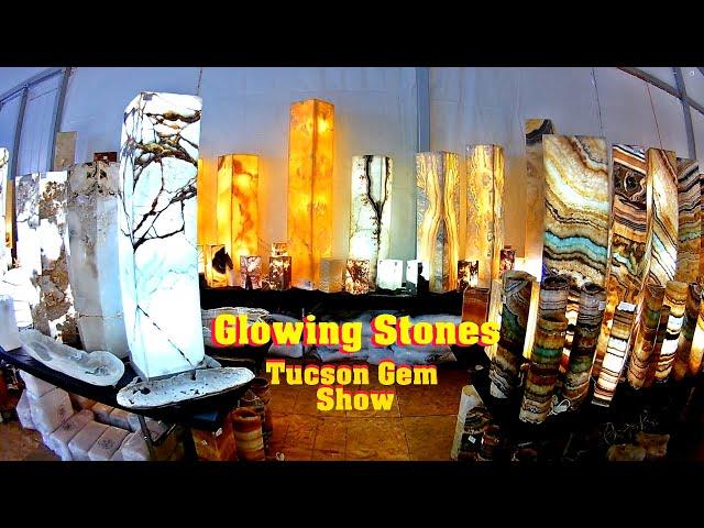 Marvelous Glowing Stones -Tucson Gem Show