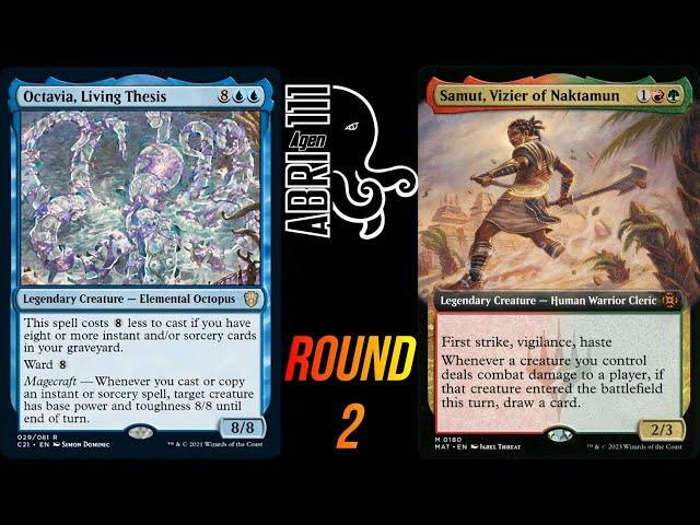 Octavia (kelig) VS Samut (Alix) - MTG EDH Duel Commander Cartes Magic