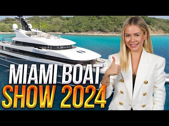 Full Miami Boat Show 2024 - Walk-Through and Boat Tours - Yachts & Superyachts!